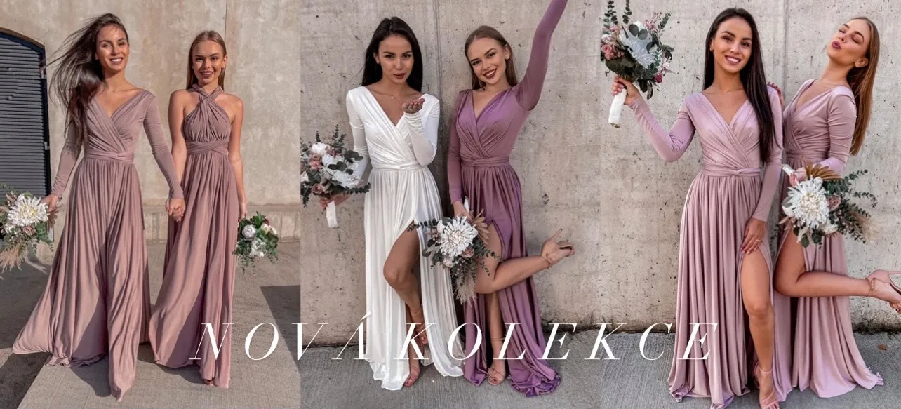 SQVELE šaty na svatbu - obrázek 1